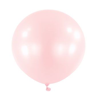 Macaron Pink Rose Balloon - Party Supplies - Image 1