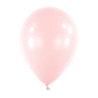 Macaron Pink Balloons - Bag of 100 - Image 1