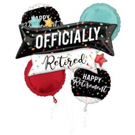 Happy Retirement Balloon Bouquet - 1 Pack - Image 1