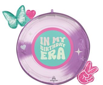 Pop Star Birthday Balloon - 3-Pack - Image 1