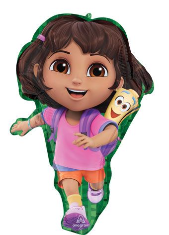 Dora the Explorer Balloons - 3-Pack - Image 1