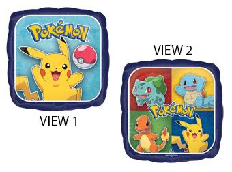 Pokémon Pikachu & Friends Foil Balloon - Birthday Party Supplies - Image 1