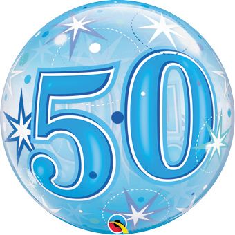50th Birthday Balloon - 3-Pack - Image 1