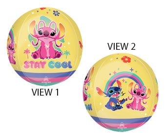 Lilo and Stitch Orbz Balloon 16" - Fun Party Decor - Image 1