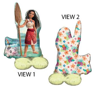 Moana Foil Balloon 39" - Disney Party Decoration - Image 1