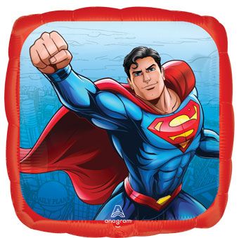 Superman Balloons - 5-Pack - Image 1