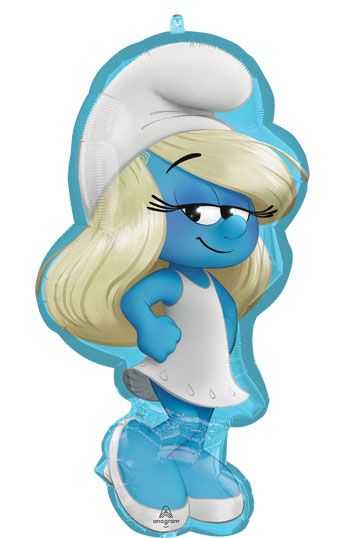 Smurfette Balloon - 3-Pack - Image 1
