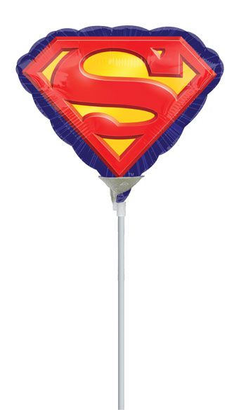 Superman Balloons - 5-Pack - Image 1