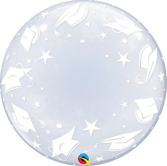 Graduation Cap Balloons - 3-Pack - Image 1