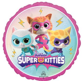 Super Kitties Balloons - 5-Pack - Image 1