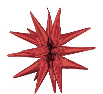 Large Red Star Balloon 35" - Party Supplies - Image 1