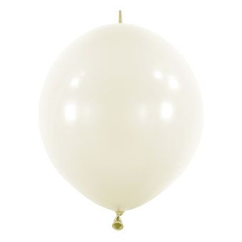 Frosty White Balloons 12" - Party Supplies - Image 1