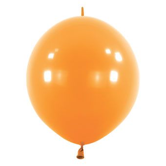 Tangerine Balloons - Bag of 100 - Image 1