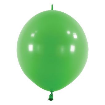 Festive Green Balloon - 6" Standard - Image 1