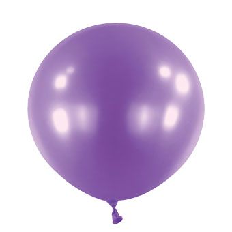 Metallic Purple Balloon - Party Supplies - Image 1