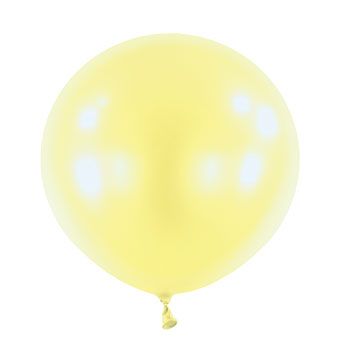 Light Yellow Balloon - Party Supplies - Image 1