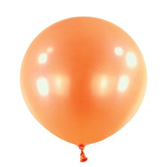Pearl Orange Balloon - Party Supplies - Image 1