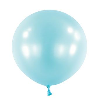 Pastel Blue Pearl Balloon - Party Supplies - Image 1