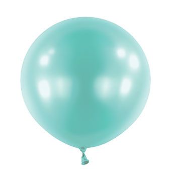 Pearl Caribbean Blue Balloon - Party Supplies - Image 1