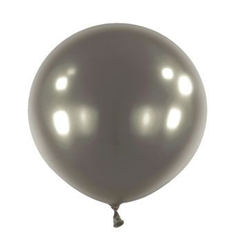 Jet Black Pearl Balloon - 12" Pack - Image 1
