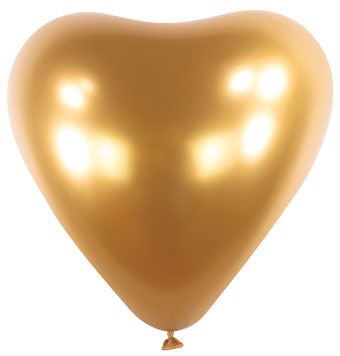 Gold Satin Balloons - Bag of 50 - Image 1