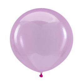 Crystal Magenta Latex Balloon 24 Inch - 4-Pack - Image 1