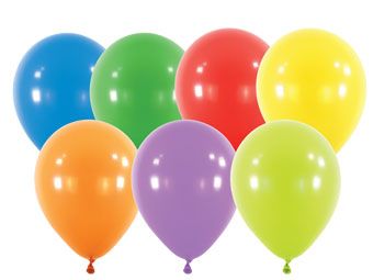 Carnival Balloons - Bag of 100 - Image 1