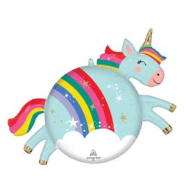 Rainbow Unicorn Magic Balloon 29 Inch Foil - Image 1