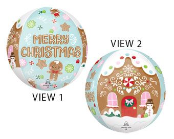 Merry Christmas Balloons - 3-Pack - Image 1