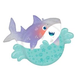 Shark Foil Balloon 26 Inch for Parties - Image 1