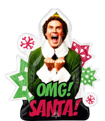 Elf Movie Balloon - 3-Pack - Image 1