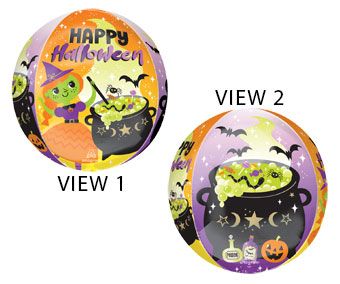 Halloween Witch's Brew Balloons - 3-Pack - Image 1