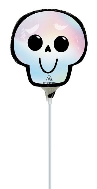 Cute Skull Balloons - 5-Pack - Image 1
