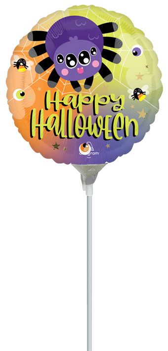 Halloween Spider Balloon - 5-Pack - Image 1