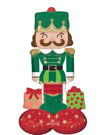 Nutcracker Balloon 37" Foil - Christmas Party - Image 1