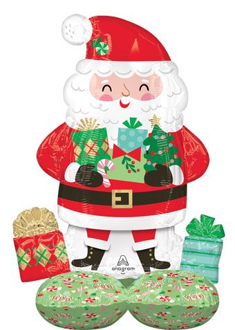 Jolly Old Santa Balloon 37" - Christmas Party Decoration - Image 1