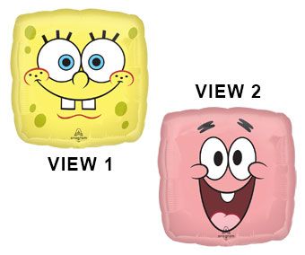 SpongeBob & Patrick Balloons - 5-Pack - Image 1