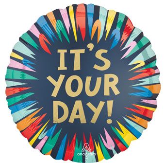 It's Your Day Balloons - 5-Pack - Image 1