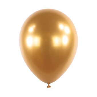 Satin Luxe Gold Balloon - 18C Anagram Party Supplies - Image 1