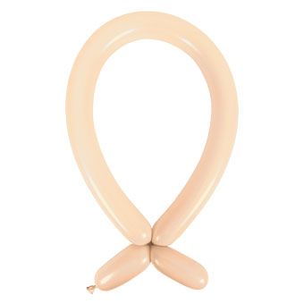 Peach Balloon - Bag of 100 - Image 1