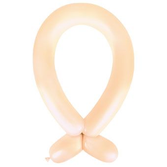 Peach Balloon - Bag of 100 - Image 1
