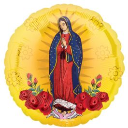 Lady of Guadalupe Foil Balloon 18 Inch Religious - Image 1