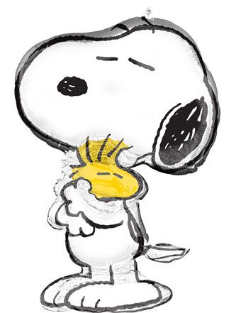 Snoopy & Woodstock Balloons - 3-Pack - Image 1