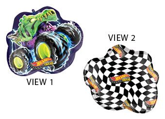 Hot Wheels Monster Trucks Balloon - 3-Pack - Image 1
