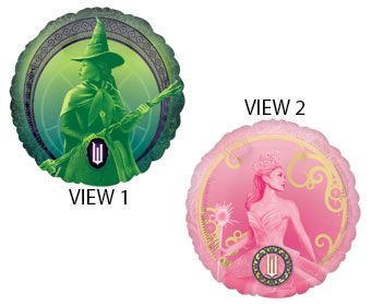 Wicked Balloons 5-Pack - Glinda & Elphaba - Image 1