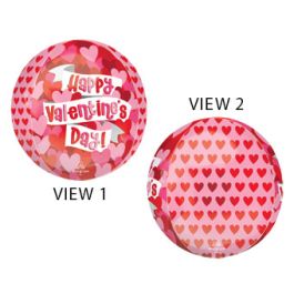 Valentine Heart Foil Balloon 16 Inch - Happy Love Decor - Image 1