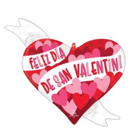 Heart Balloon 28 Inch - Valentine's Day Foil Decoration - Image 1