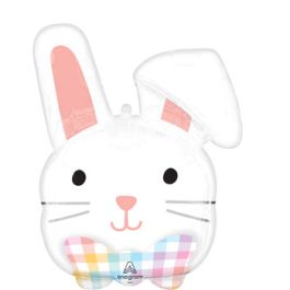 Bunny Bliss Foil Balloon 28 Inch Large Shape - Image 1