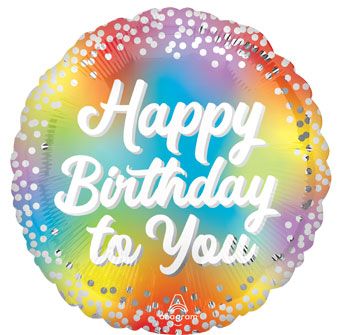 Happy Birthday Balloon - 5-Pack - Image 1