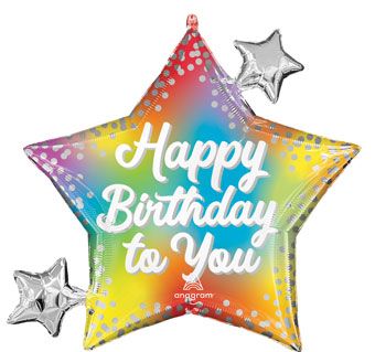 Happy Birthday Balloon - 3-Pack - Image 1